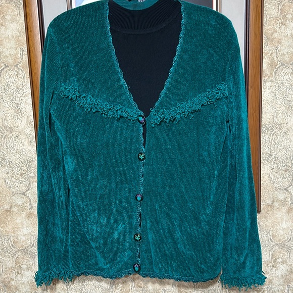 Saddle Ridge Chenille WESTERN sweater - Picture 1 of 12